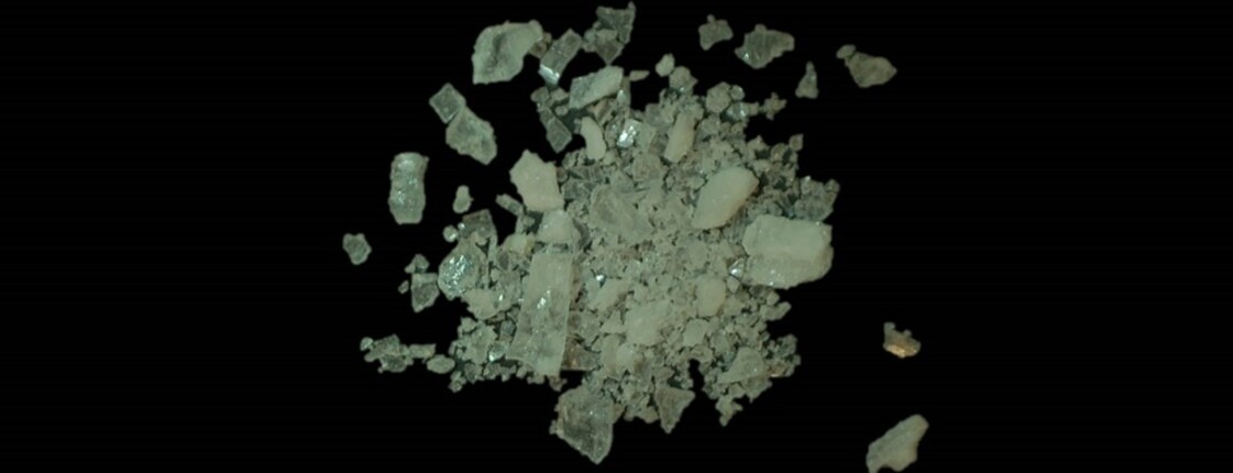 Dieses Bild zeigt eine kristalline Substanz. 