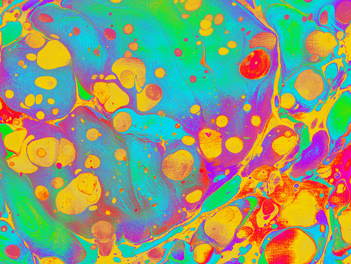 Abstract grunge art background texture with colorful paint splas
