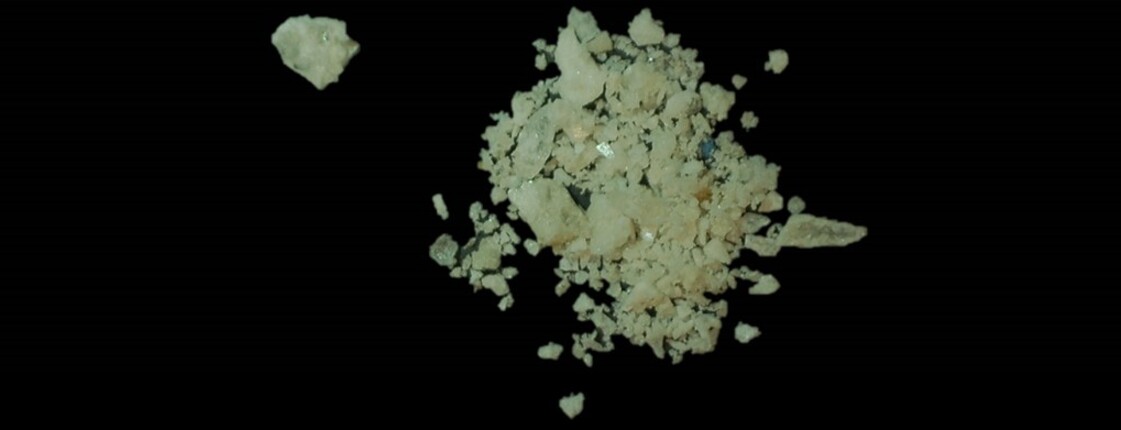 Dieses Bild zeigt eine kristalline Substanz. 