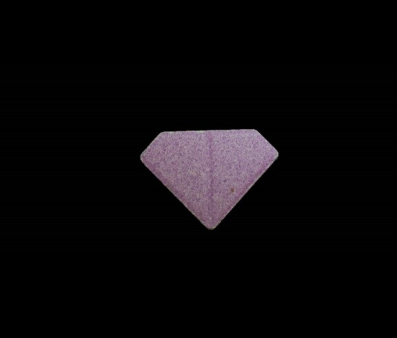 Dieses Bild zeigt eine violette Pille (Logo Punisher).