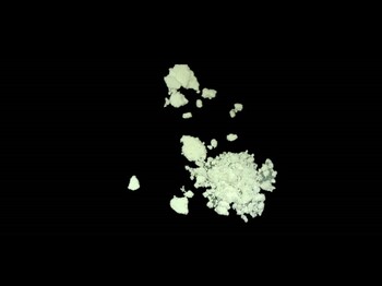 Dieses Bild zeigt ein weißes Pulver.